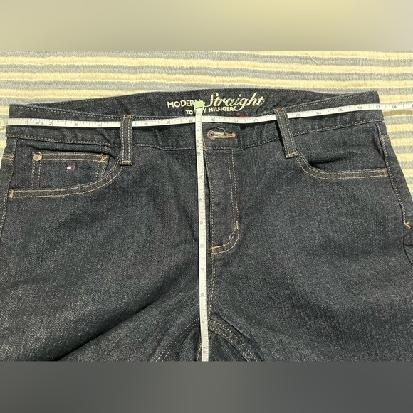 Tommy HILFIGER, MODERN STRAIGHT DENIM, SZ 12S - Picture 5 of 8